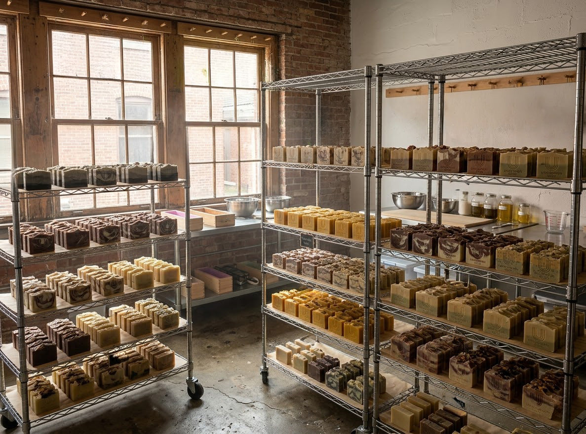 Curing Racks for Soap