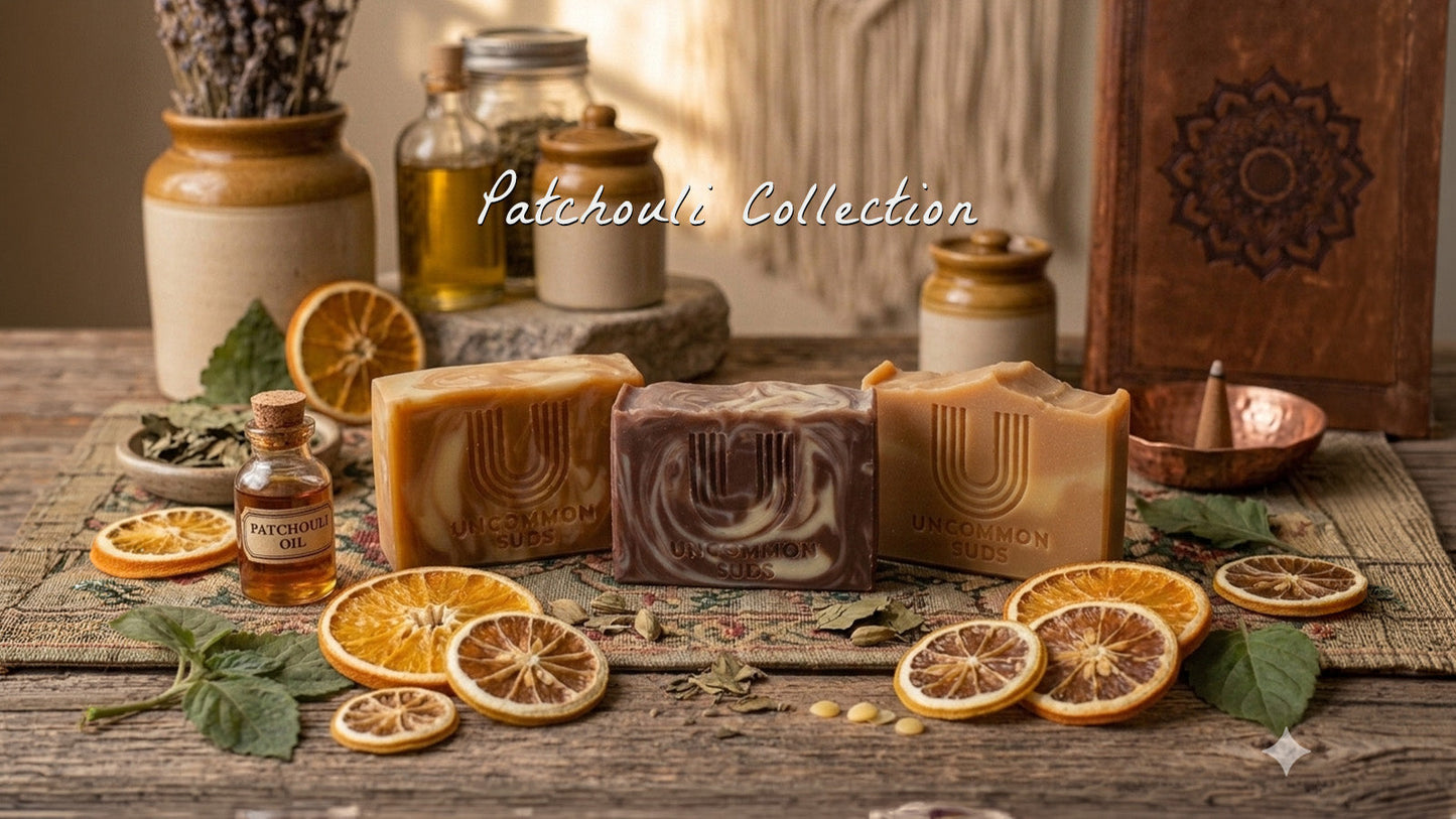 Dark Patchouli Soap Bundle