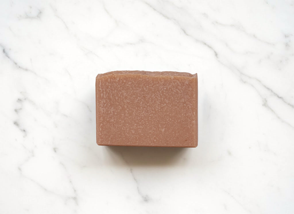 Front of Grapefruit Salt Soap Bar - Uncommon Suds 