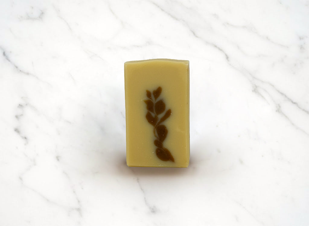 Front of Creamy Cocoa Butter Soap Bar - Uncommon Suds 