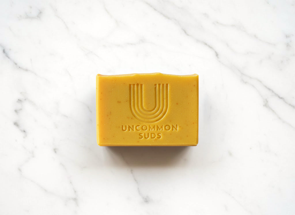 Front of Florida Sunshine Soap Bar - Uncommon Suds 