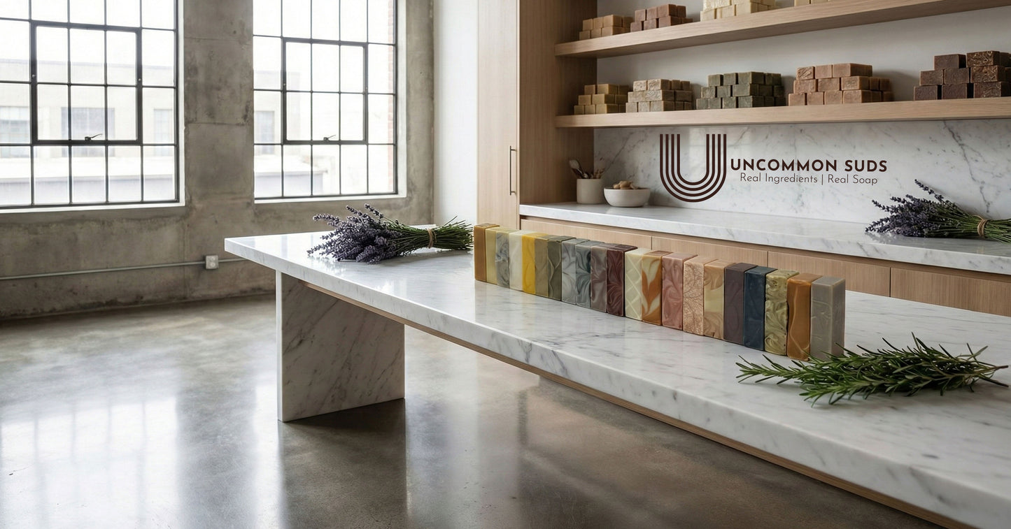 Uncommon Suds - Homepage Image of Soap Bars