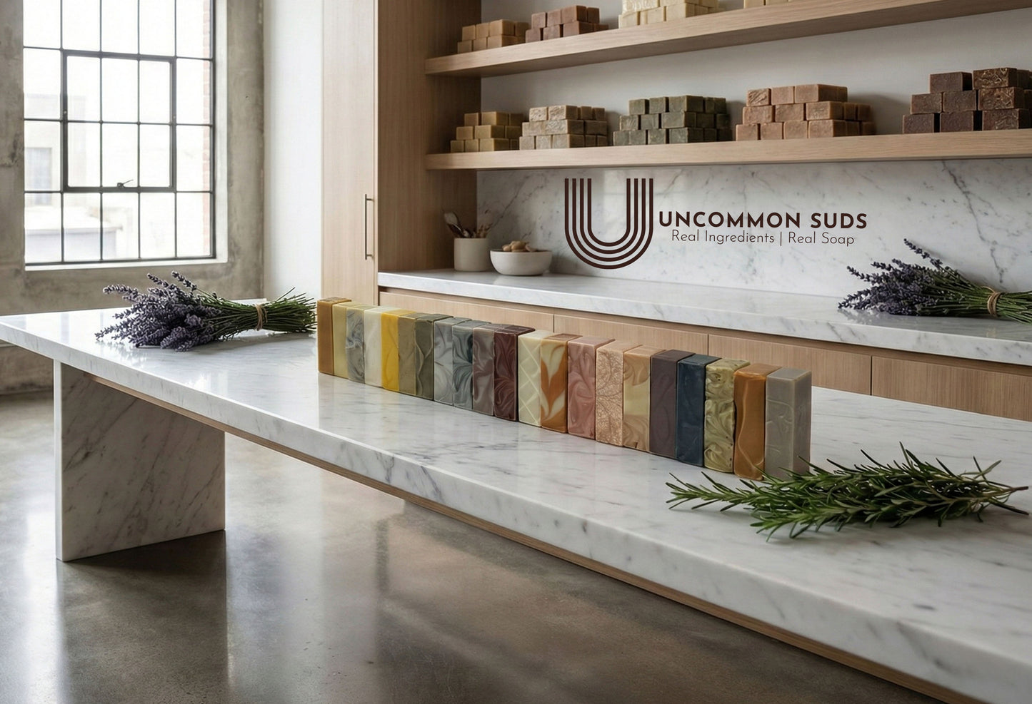 Uncommon Suds - Homepage Image of Soap Bars